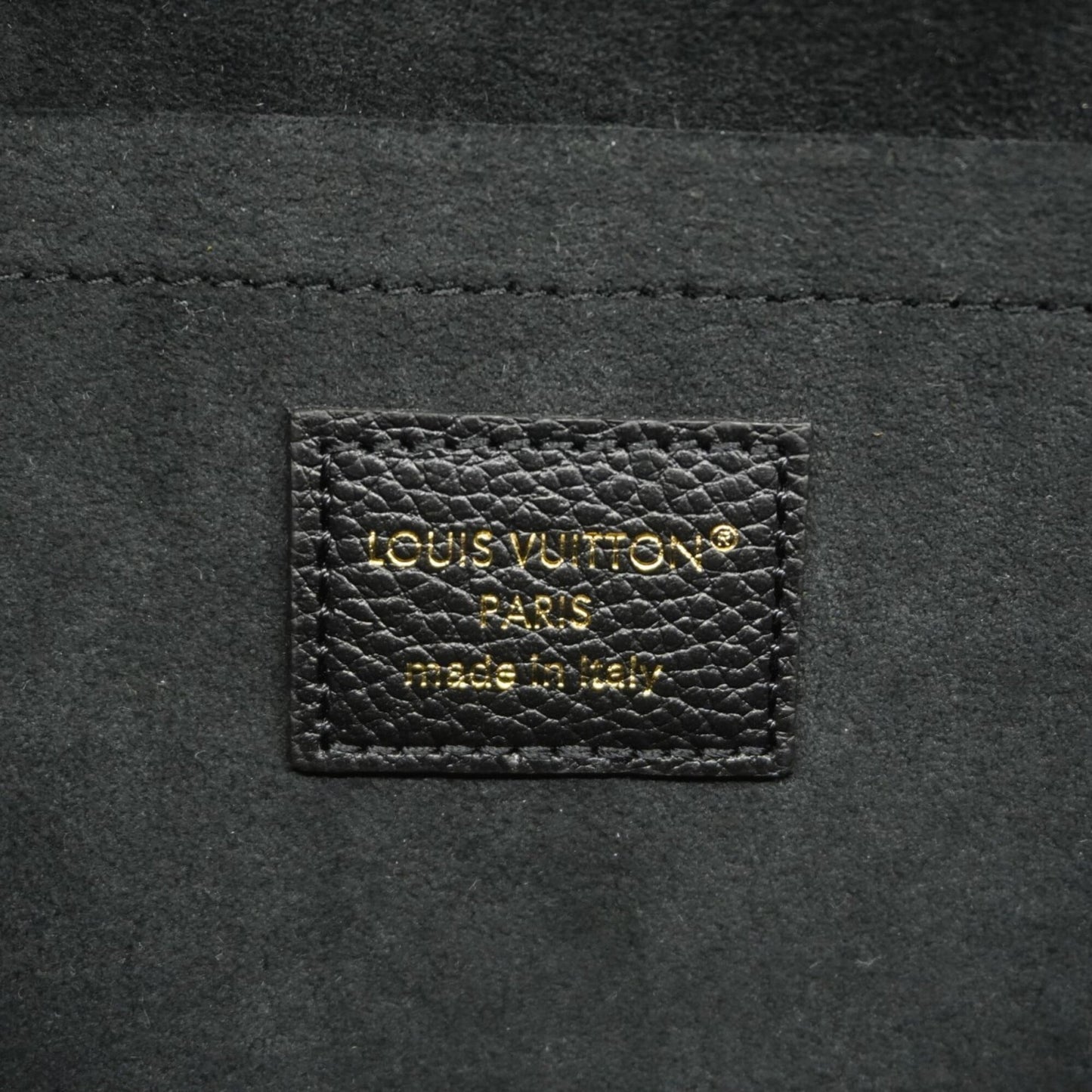 Louis Vuitton Monogram Empreinte Pochette Felicie M82477 Noir (Women's Wallet/Shoulder Wallet)